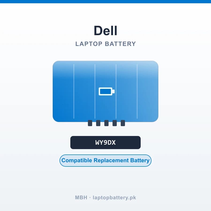 WY9DX Laptop Battery for Dell Latitude 5420 5520 Precision 3560 Series