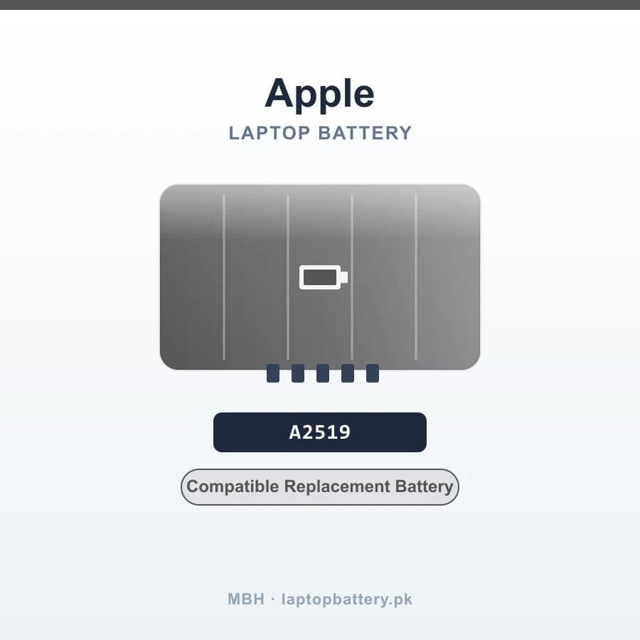 A2519 Laptop Battery for MacBook Pro 14-inch A2442 (M1 Pro/Max 2021) A2779 (M2 Pro/Max 2023) A2918 (M3 2023)