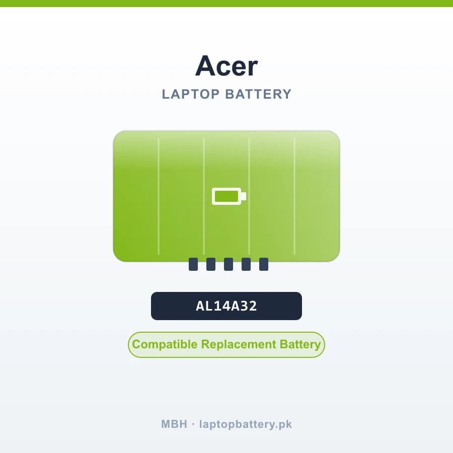 AL14A32 Laptop Battery for Acer Aspire E1-571 E5-571 E5-411 E5-421 E5-511 V3-472 V3-572 Travelmate P246 Series