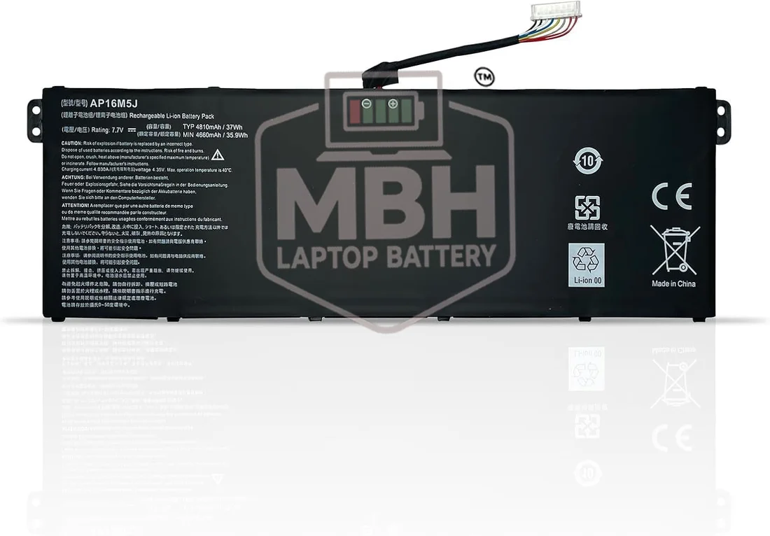 AP16M5J Laptop Battery for Acer Aspire 1 A114 Aspire 3 A314 A315 Aspire 5 A515 (Ryzen/Intel) Series