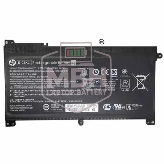 BI03XL Laptop Battery for HP Pavilion x360 13 Stream 14 Series